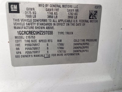 2017 Chevrolet Silverado 1500 LT
